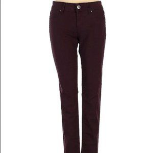 DL1961 Sz 26 Women's Emma leggings geode burgundy jeans